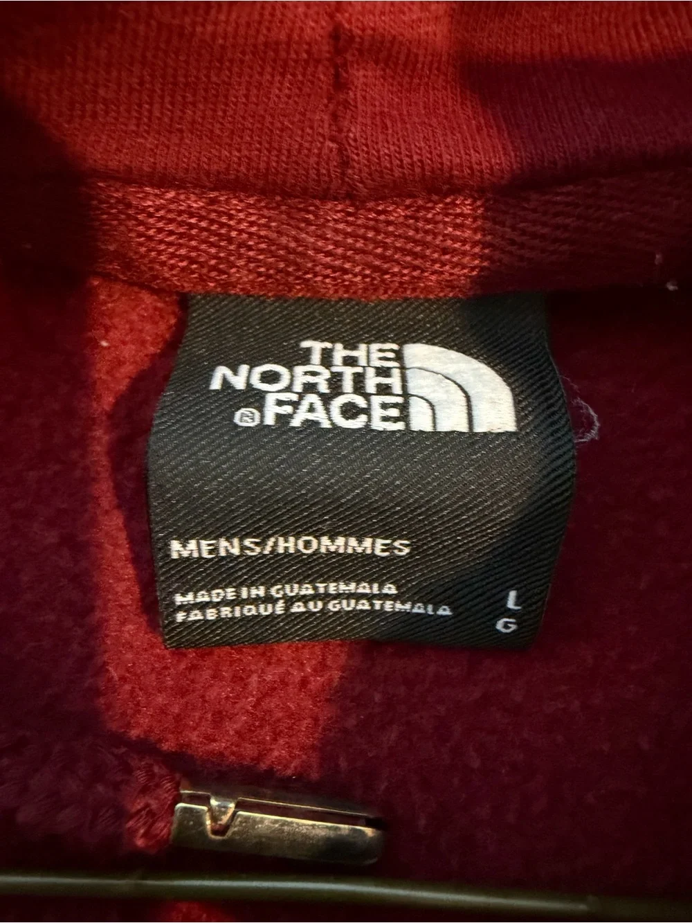 The North Face Men’s Red Pullover Hoodie